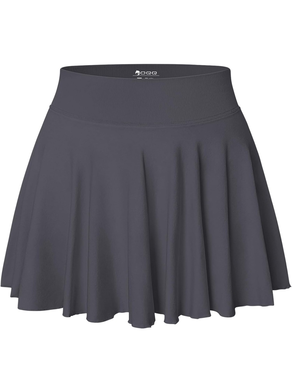 Women’s Flared Skater Skirt – Dark Gray
